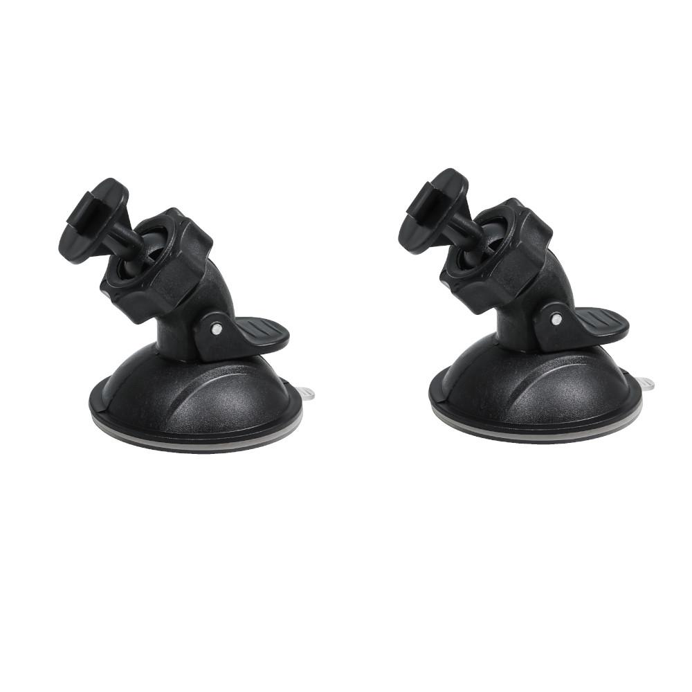 Auto Accessories Black Car HUD OBD2 Holder DVR Camera Stand Bracket Dashboard Windshield Suction Cup for Truck Caravan RV 1/2PC