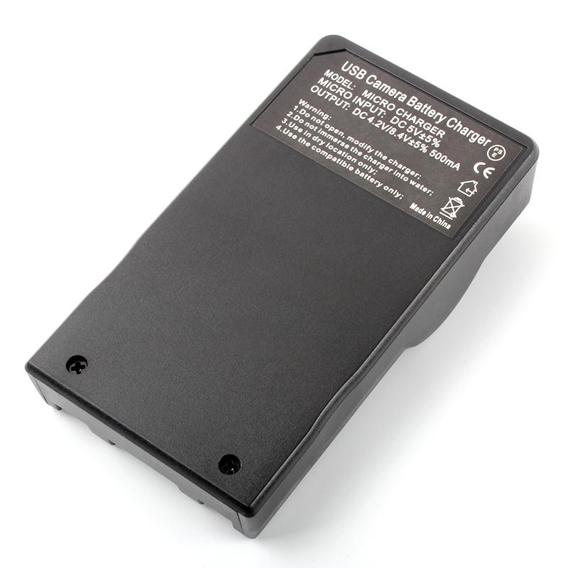 USB Charger for Konica Battery DR-LB4 NP-500 NP-600 DIMAGE 500 530 600 G400 G500 REVIO KD-310Z KD-500Z KD-410Z KD-420Z Camera