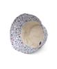 Eondeokeonteulolseutyudio Flower Pattern Bucket Hat Drop Bucket / Garden / Sky Flower
