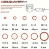 270/351Pcs Rubber O Ring Set Gaskets Seal Nitrile Rubber Bands High Pressure O-Rings Repair Kit Sealing Elastic Band Rubber Ring