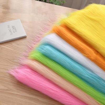 50*50cm/50cm*180cm/100*180cm Long Rabbit Faux Fur Fabric For Patchwork Sewing Material Garment Diy Home Decoration 700g/m