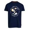 Mens Cedarf Lettering Crew Neck T-Shirt