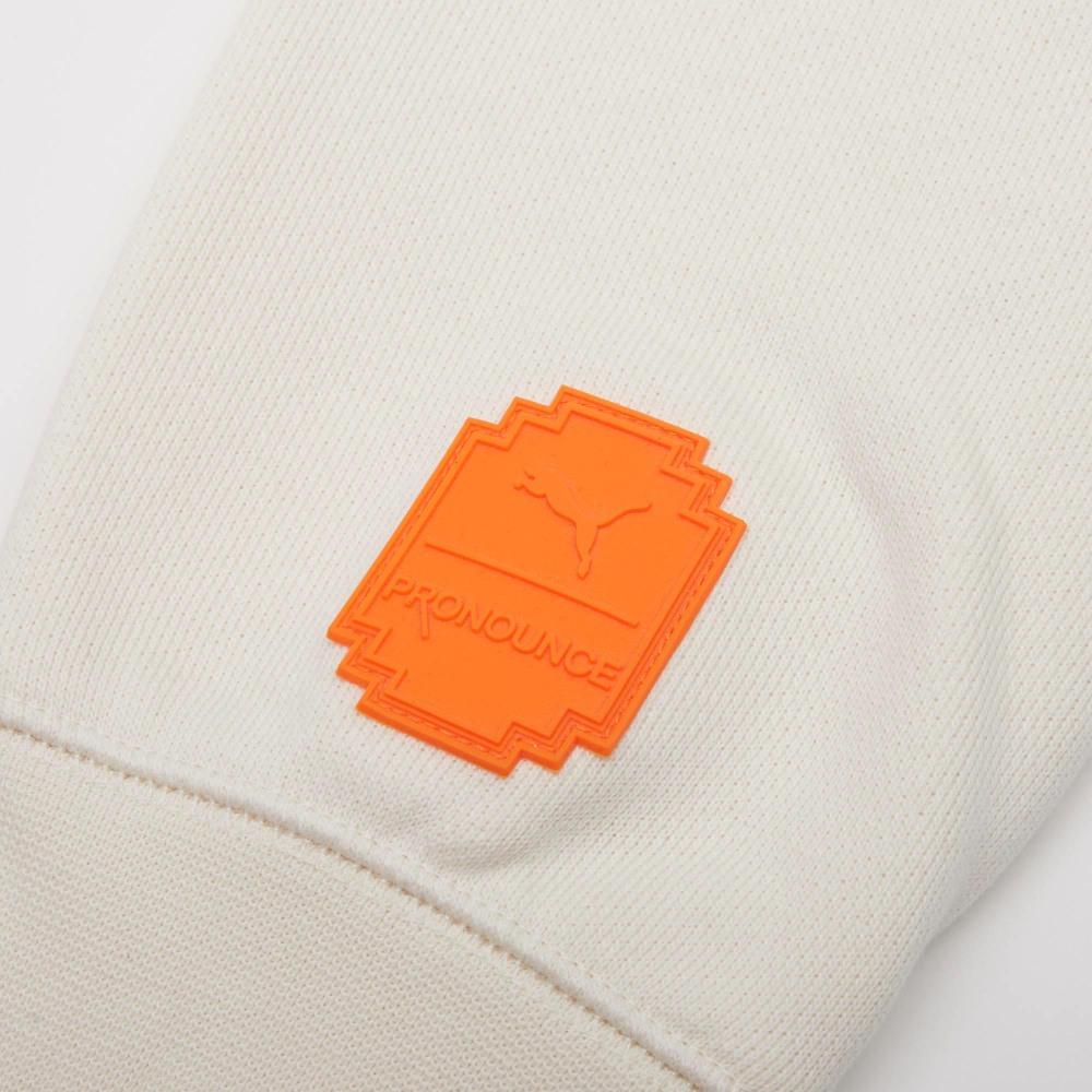 Puma X Pronounce Hanorac Tricotat cu Grafică Brodată pe Spate Bărbați Hanorac Off-White 532143-93