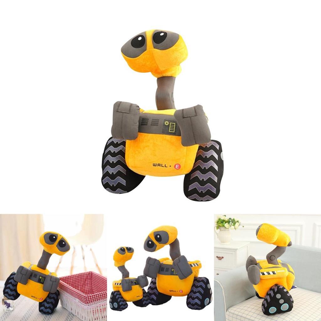 Adorable Wall-e Robot Plush Toy Soft Stuffed Doll For Kids Perfect Gift Idea