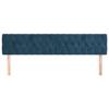 VidaXL 2x Headboards Bedroom Furniture Bed Accessories Single Bed Heads Interior Bed Frame Heads Dark Blue 346394