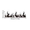 Motorcycles Car Stickers Flames Flaming Auto Body Stickers Helmet Decor Racing Auto Accessories Car Door Decals Waterproof