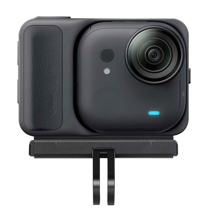Compactly Magnetic Quick Release Mount Base For GOUltra Action Cameras Secure Durability Aluminum Alloy ABS Two-claw Design