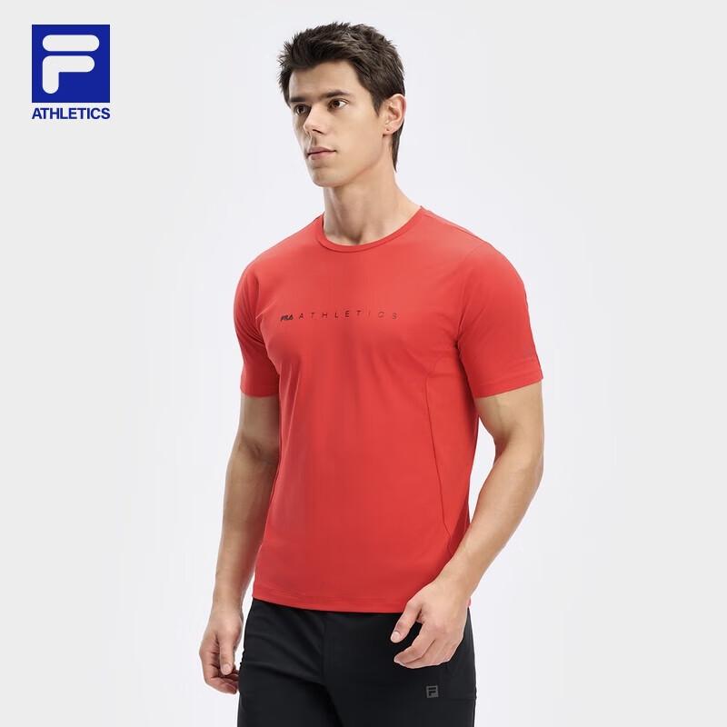 

FILA Men s Knitted Short Sleeve T-Shirt M