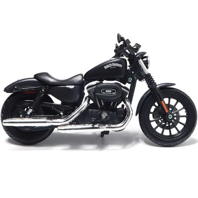 Maisto 1:12 Harley-Davidson Sportster Iron 883 Diecast Motorcycle Model (Matte Black)