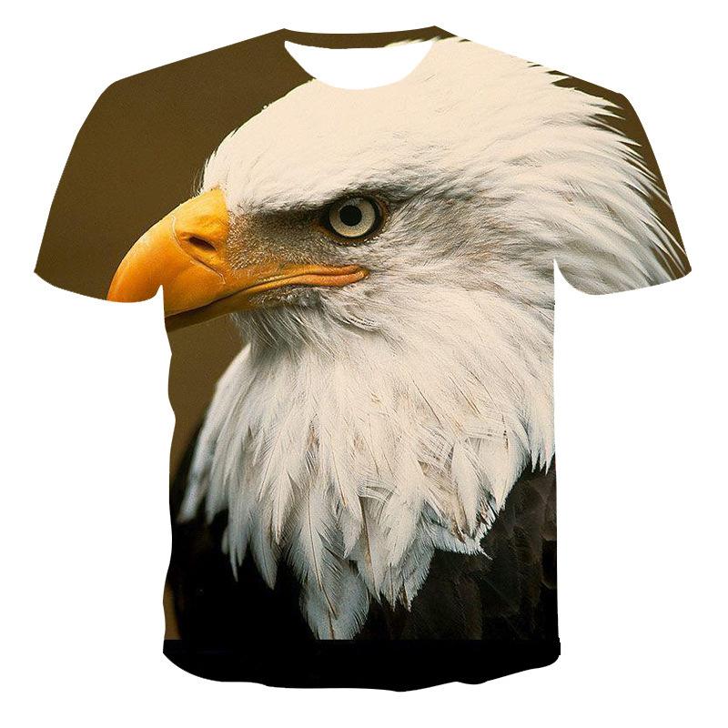 New Short Sleeved Summer 3D T-shirt Printed Women's Short Sleeved Butterfly T-shirt