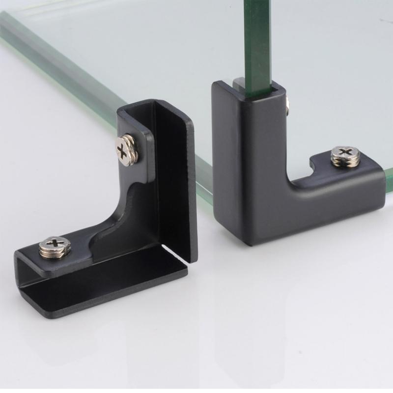 1 Pcs New Aluminum Alloy Angle Corner Code Tcross Reinforced Ltype Hardware Glass Clip Tile Fixing Clip