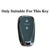 2 Buttons Silicone Car Remote Key Cover Case Holder for Chevrolet Cruze Spark 2016 Excellent Smart Remote FOB Key Shell Holder
