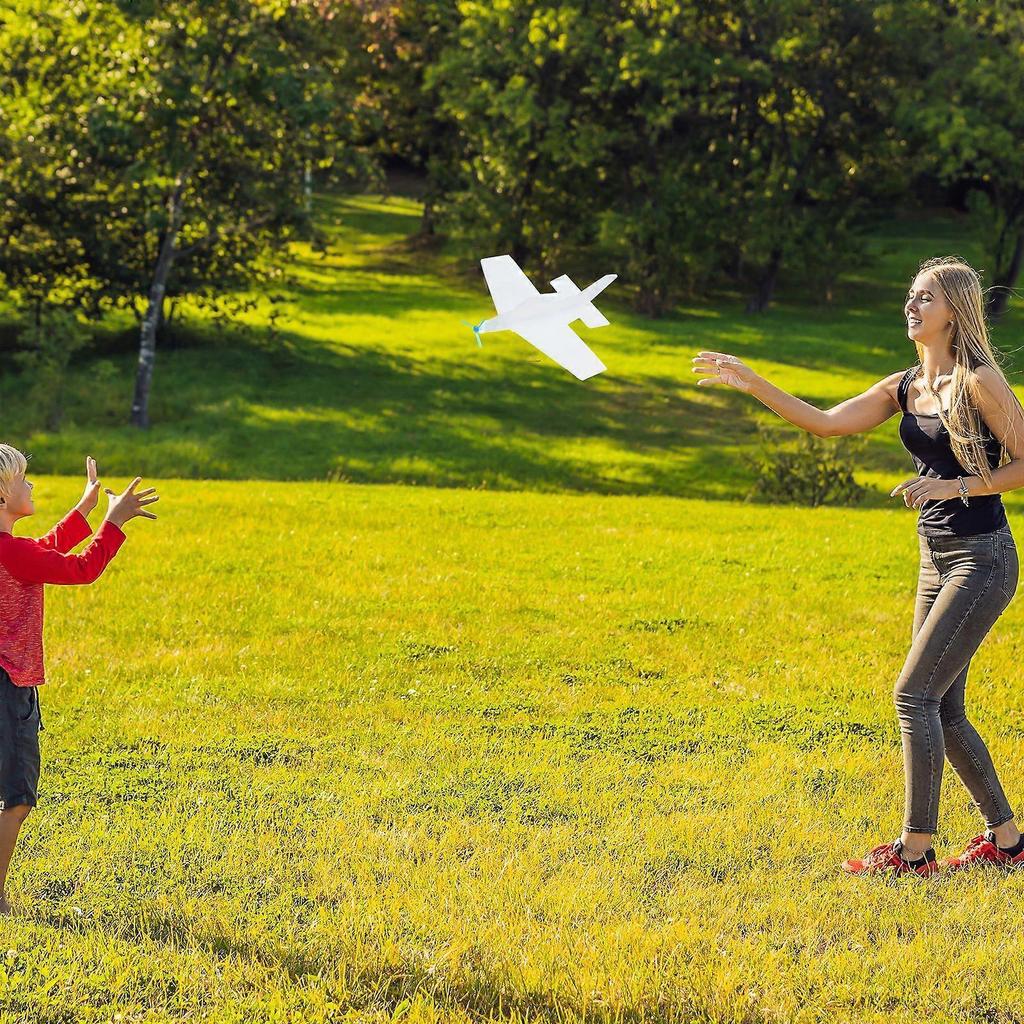 10 buc Jucărie Avion DIY Noutate Jucărie Avion de Aruncat Avion Planor Creativ Jucărie Avion de Aruncat pentru Copii