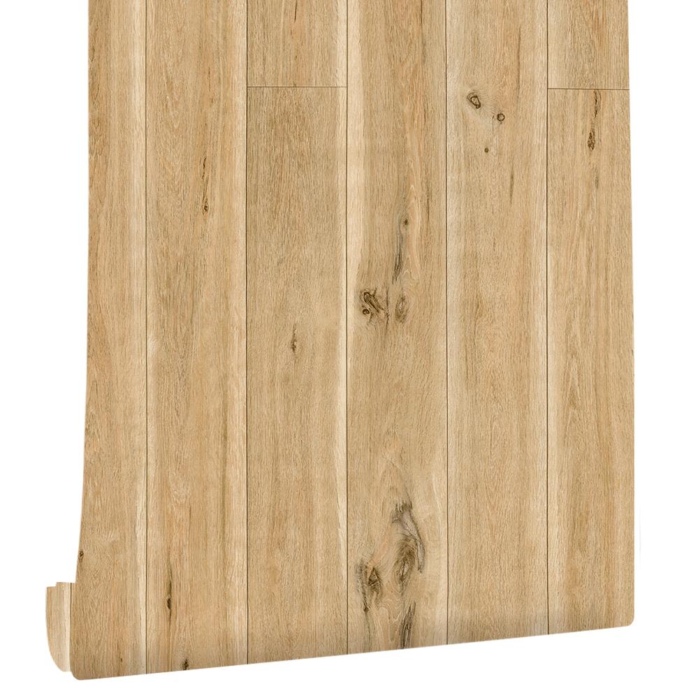 15 Distressed Wood  Self Adhesive Wallpaper Removable Wallpaper Stick And Peel Wood Plank Wallpaper Wardrobe Renovation Stickers