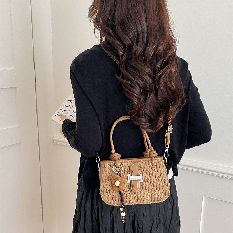 Pu Minimalist Crossbody Bag With Chain Strap For Daily Casual Use