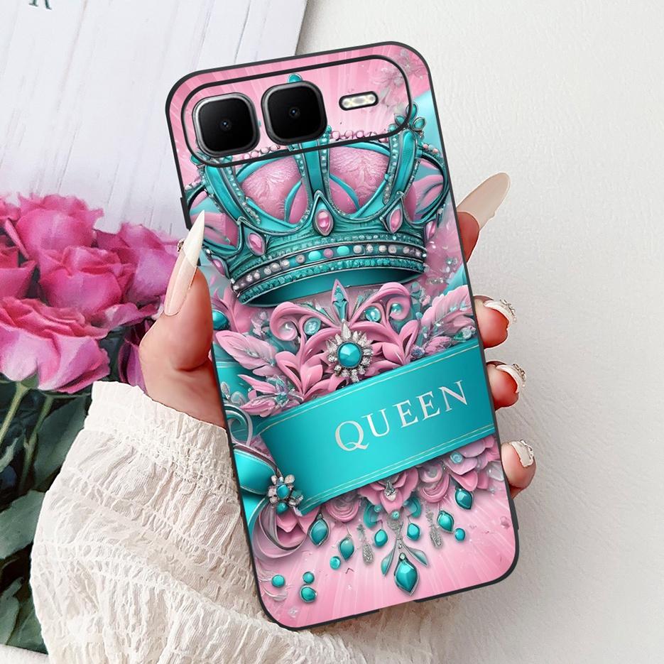 

For Infinix Smart 10 Plus Case X6725B Stylish Butterfly Painted Cover Soft Silicone Case For Infinix Smart 10 Smart10 X6725 Bags Smart 10