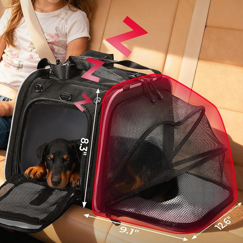 Motorcycle Rear Seat Dog Pet Car Bag Large Capacity Electric Vehicle Foldable Portable Multi-functional Going Out Backpack