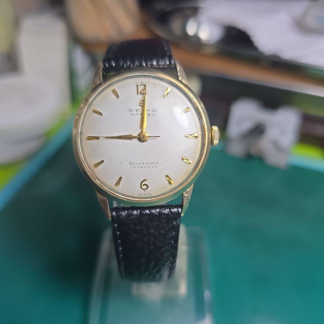 

[ИСПОЛЬЗОВАЛ] (Перебранный) Наручные часы Seiko Marvel с 17 камнями, ручной завод, в рабочем состоянии.