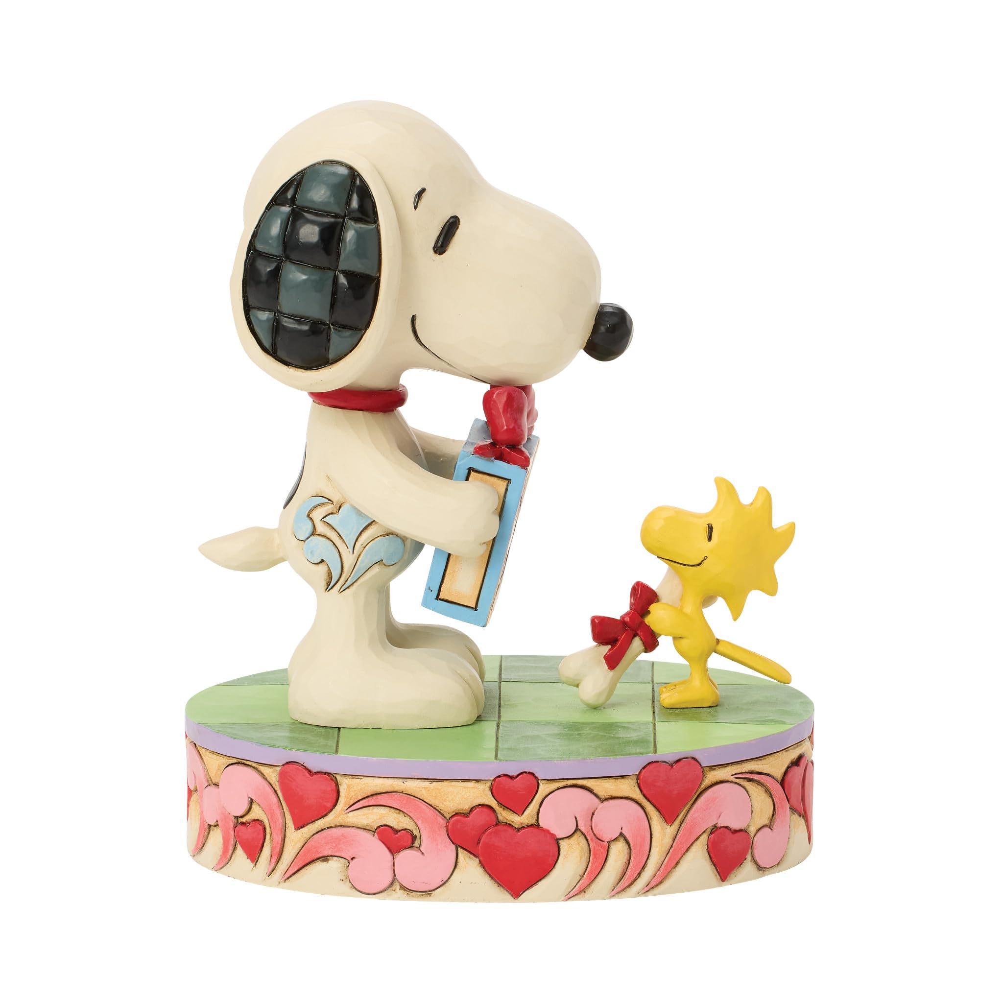 JIM SHORE Snoopy Woodstock Gift 6017864 &