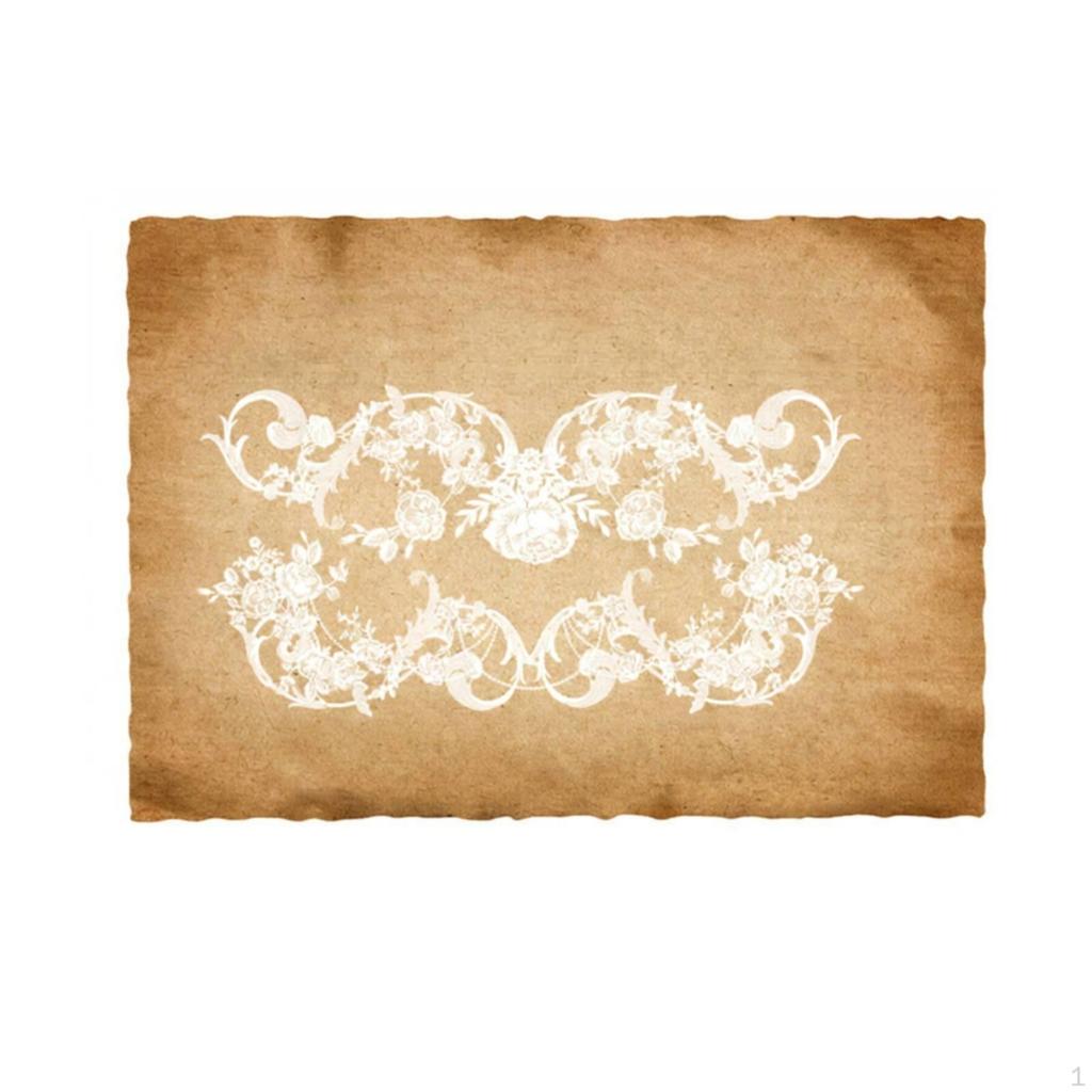 Translucent Window Decal Ornamental Pattern Privacy Sticker Peel and Stained Glass Cling for