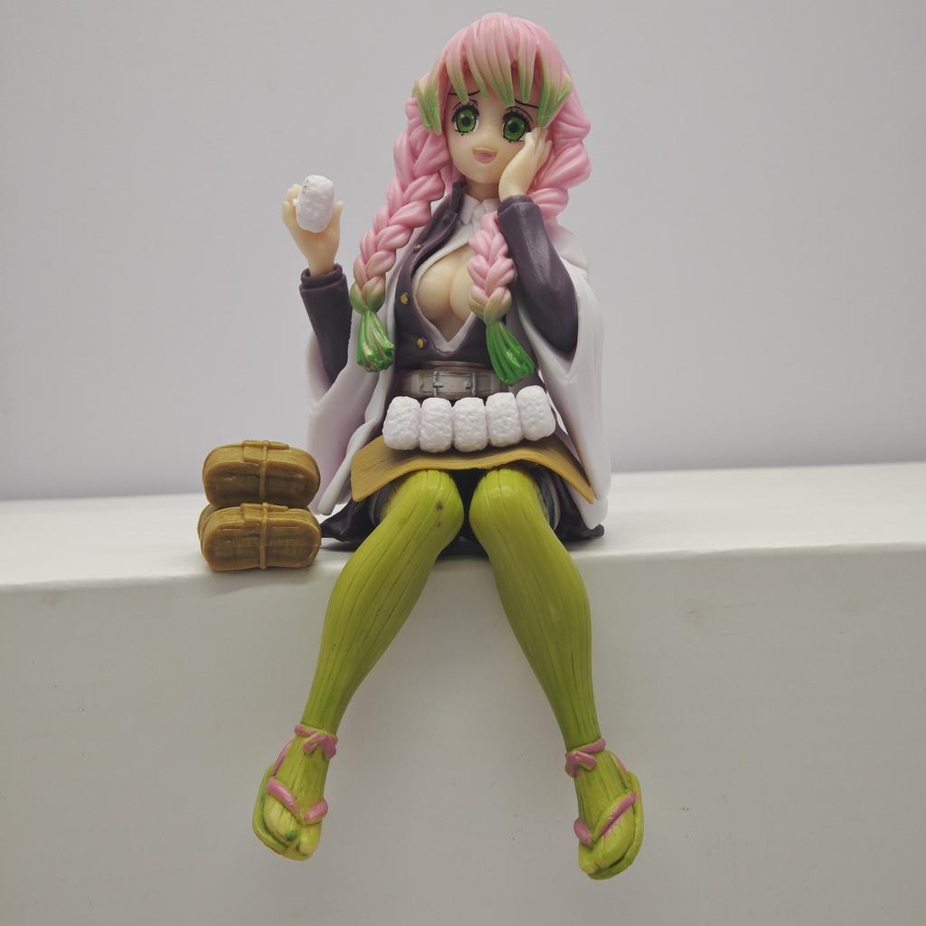 Figurki Akcji Anime Demon Slayer Tanjirou Tomioka GiyuuZenitsu Kochou Nezuko Figurka Anime Kolekcjonerska Lalka Dziecięca Zabawki dla Dzieci SS
