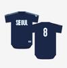 (Pré-commander) Maillot de Baseball Stray Kids Version SEOUL. - SKZOO Partout Tout Autour Du Monde