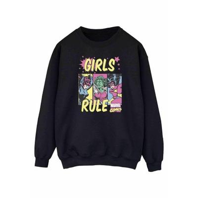 Womens/Ladies Girls Rule Sweatshirt