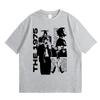 Rockband The 1975 Being Funny in A Foreign Language Print T-Shirt Matty Healy Grafik T-Shirts Indie Alternative Mode T-Shirt