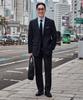 Stco [Summer Suit] Extra Fine Wool 51% Check Summer Suit Set_Navy (Classic Fit)_Ssjxb61Set