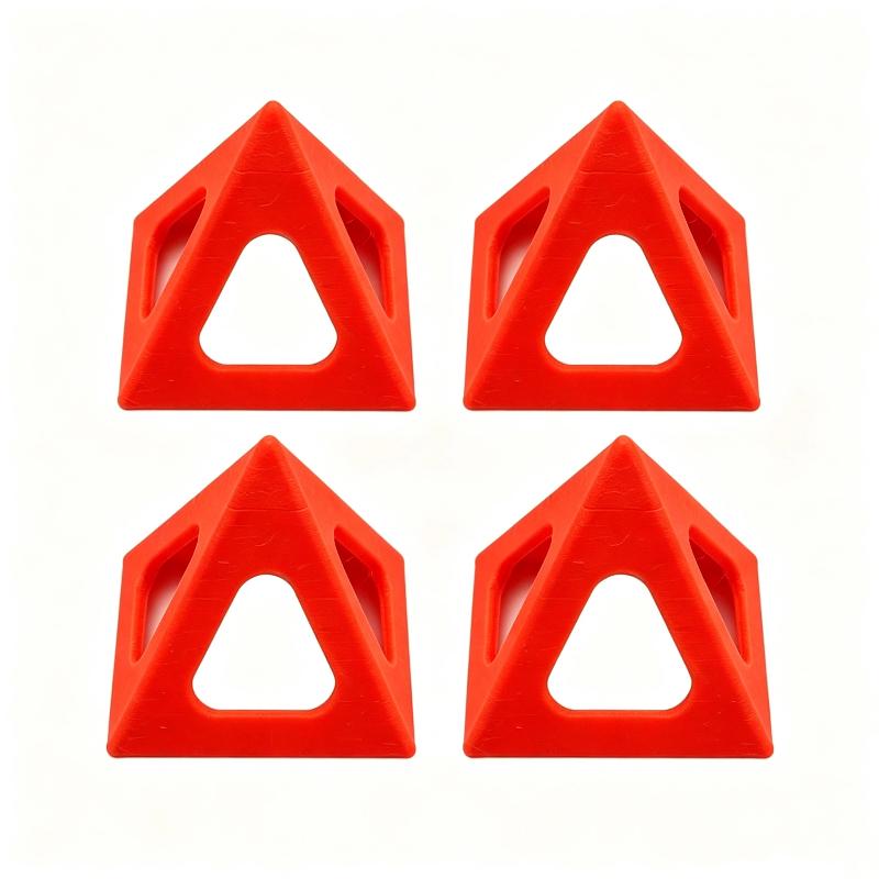 Pyramid Shaped Woodworking Paint Bracket 1/4 PCS Stable Non-slip Triangular Tripod for Furniture DIY Spray Painting Work