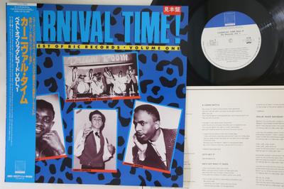 LP Schallplatte VARIOUS - Carnival Time Best Of Ric Records V A28U20PROMO ROUNDER Japan Obi Soul/Funk Gebraucht