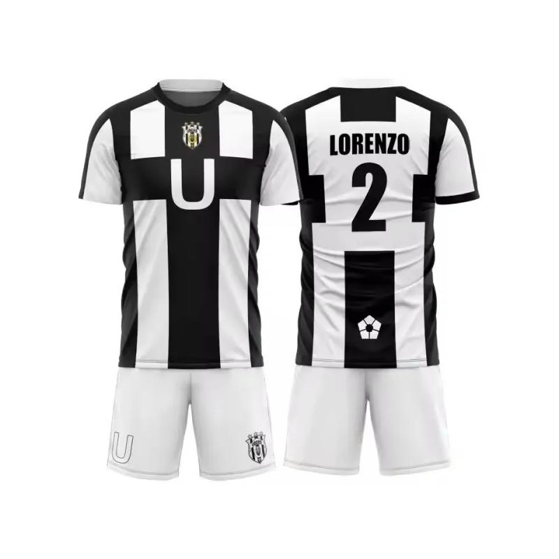 Anime Don Lorenzo Košile Cosplay Kostýmy Tým UBERS Fotbalový Dres #2 Lorenzo Košile Šortky Set 3D Tisk