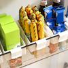 Kühlschranktür-Organizer, Geteilter Hängekorb zur Aufbewahrung, mit Klick-Teleskop-Design, Kühlschrankregal für Saucen und Snacks