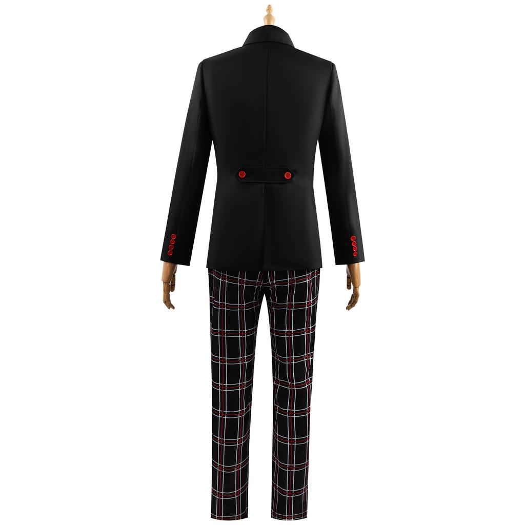 Spiel Persona 5 Amamiya Ren Kasumi Yoshizawa Cosplay Männer Frauen Schuluniform Unisex Halloween Kostüm Party Schwarzes Uniform Set