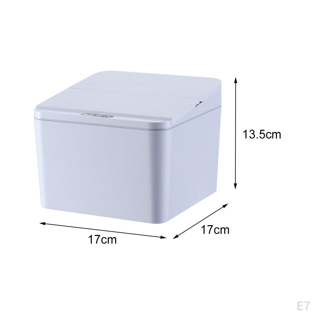 Trash Can Dustbin for Car Kitchen and Office Bathroom