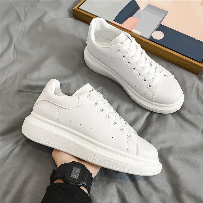 New classic little white shoes women's versatile muffin thick-soled heightening women's shoes casual new breathable board shoes