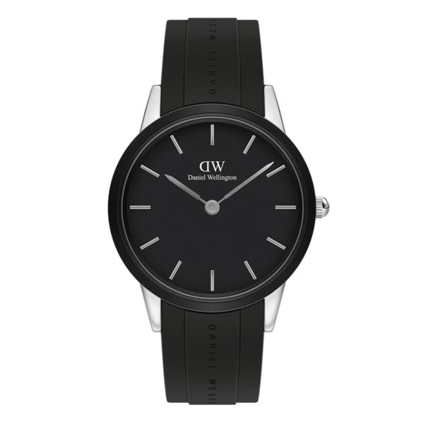 DANIEL WELLINGTON ICONIC MOTION 10ATM Sports Rubber Band Waterproof Watch 40mm,Korean Popular Watches