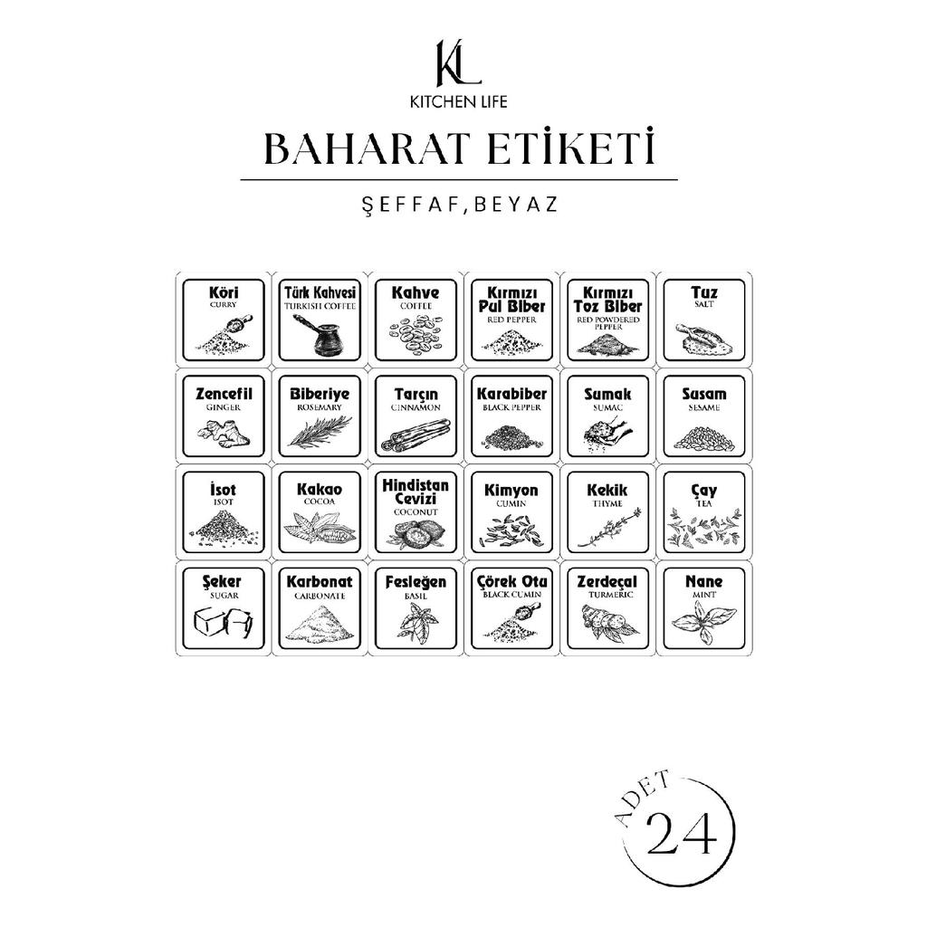 Boly Square Storage Container Set Of 6 Labeled 550ml