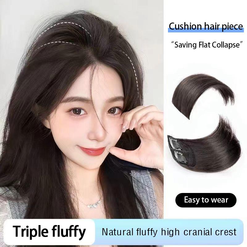 Fashion Girl Thickness Fluffy Wig Piece Hair Piece Hair Root Fluffer To Increase Hair Volume Patch