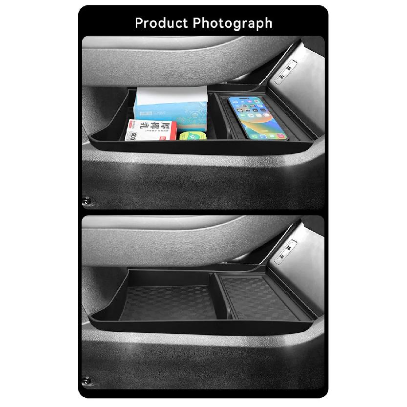 Car Storage Accessories for Ebro S400 HEV for Chery Tiggo 4 CSH HEV 2025 2026 Armrest Storage Box Central Control Lower Tray