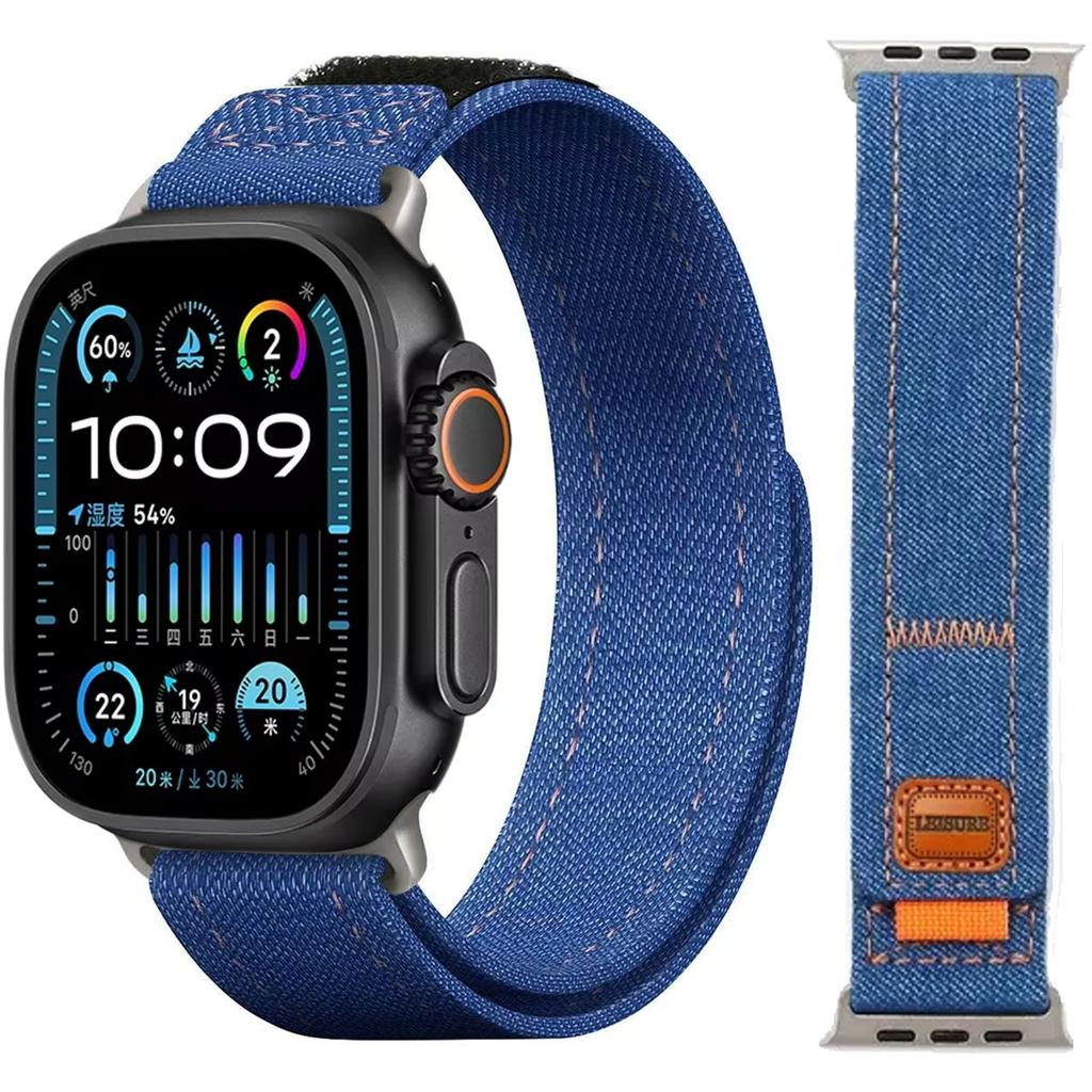 Cinturino in Tela di Nylon per Apple Watch Ultra 3 2 49mm Serie 11 10 42mm 46mm Cinturino Braccialetto IWatch 6 5 9 8 7 6 5 4 SE 44mm 45mm 41mm