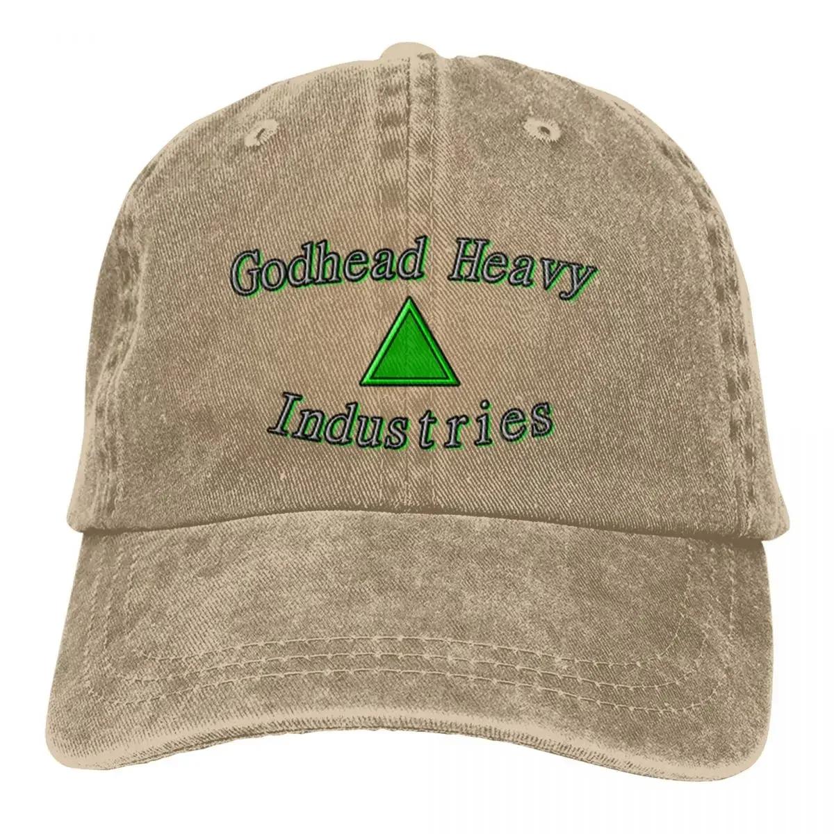 

Godhead Heavy Industries Logo Casual Stylish A Baseball Cap One Size