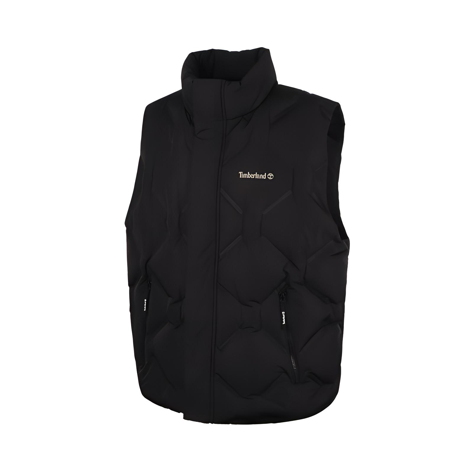 Timberland Vests Men`s Black-001 Stand Collar