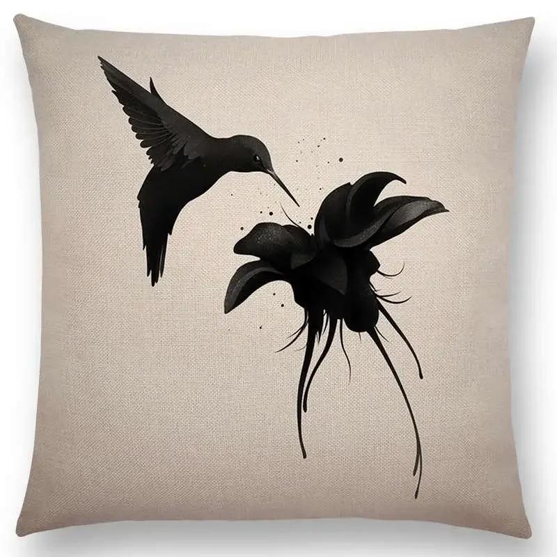 New Black White Style Wonder GirlSofa Pillow Case Elegant Lady Miracle Beauty Portrait Noble Mind Gorgeous Ideas Cushion Cover