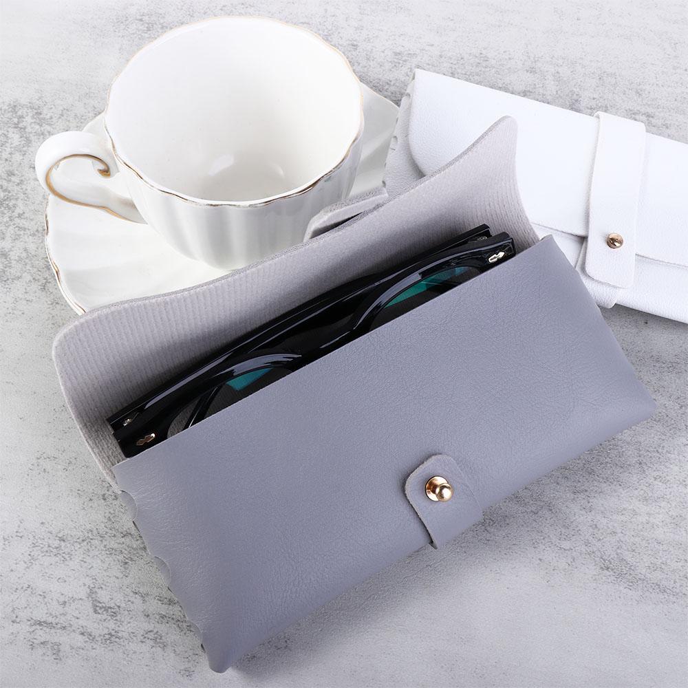 Portable Soft Container Unisex Eyewear Case PU Leather Glasses Storage Sunglasses Bag Glasses Box