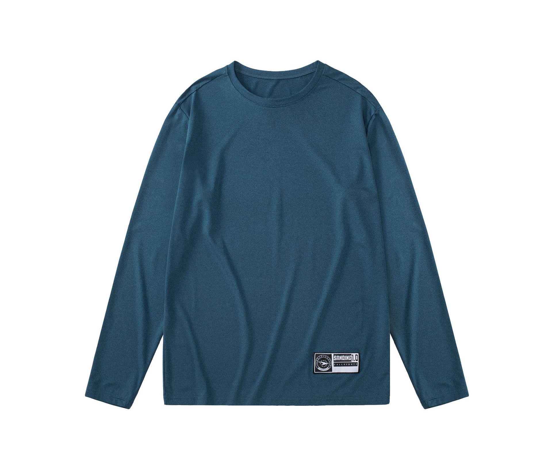 

Новая мужская быстросохнущая тренировочная футболка с длинным рукавом для баскетбола XX-Large