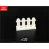 MOC Bricks Fence Railing Window Stairs Ladder Gate DIY Garden House Architecture Accessories Building Blocks Children's Toys