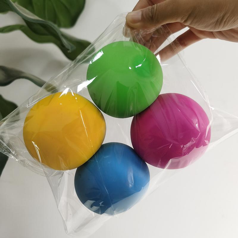 Farbwechselndes Mehl Dekompressions-Entlüftungsball Extrusions-Eva-Füllball Knet-Le-Tpr-Weichgummi Regenbogenball