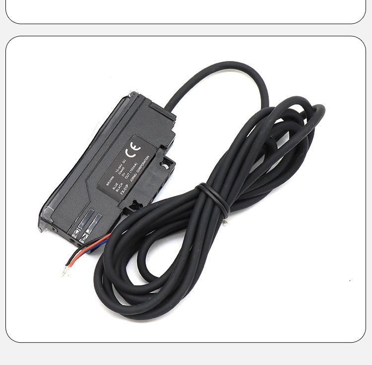 JORMU FX-51N/51P Fiber Optic Sensor Amplifier with NPN/PNP Digital Display and Delay Function