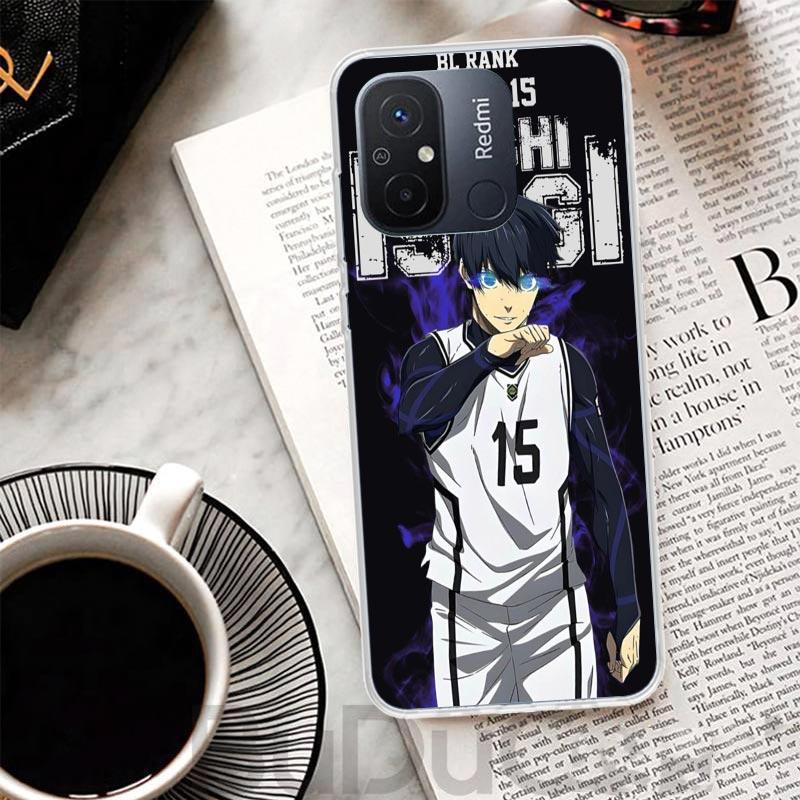 Blue Lock Isagi Yoichi Cover For Xiaomi Redmi 14C 13 13C 12 12C 10 10C 9 9C 9T 9A Phone Case 10A 8A 8 7A 7 6A 6 Pro K70 K60 K40